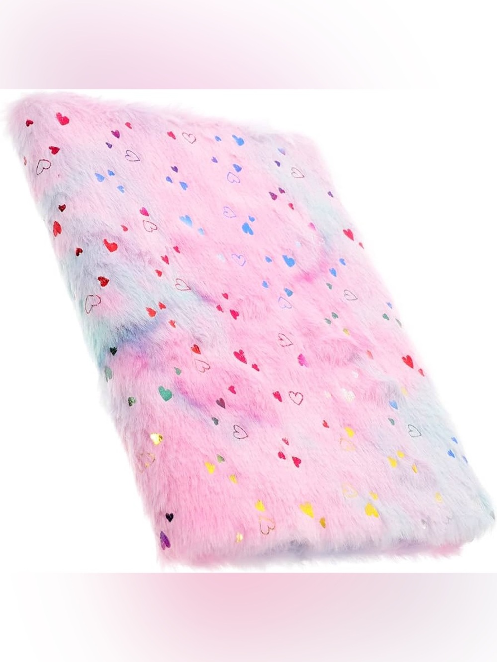 3Plush Diary Book Fluffy Notebook Daily Use Notebook Cartoon Girl Note Book Diar